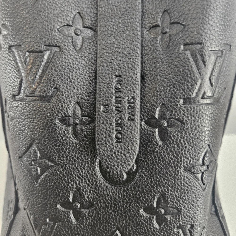 Designer Inspired Black Monogram Medium Tote 🖤 - Picture 4 of 10